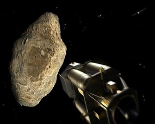 Сбить астероид