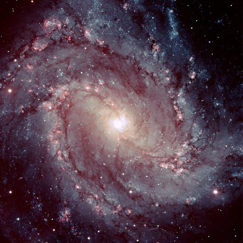 М83 от южной обсерватории