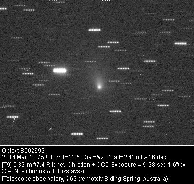Комета C/2014 E2 (JACQUES)