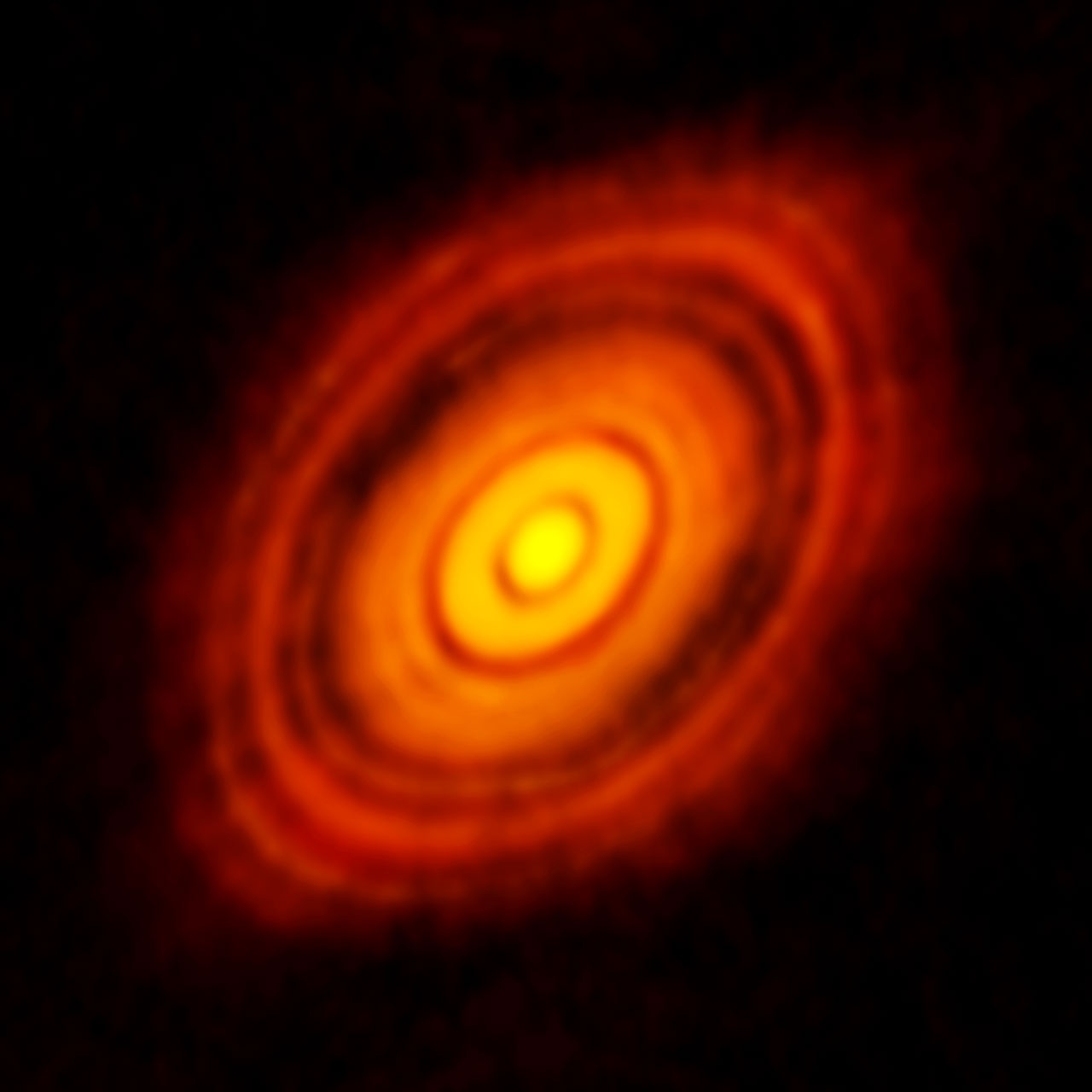Протопланетный диск HL Tauri